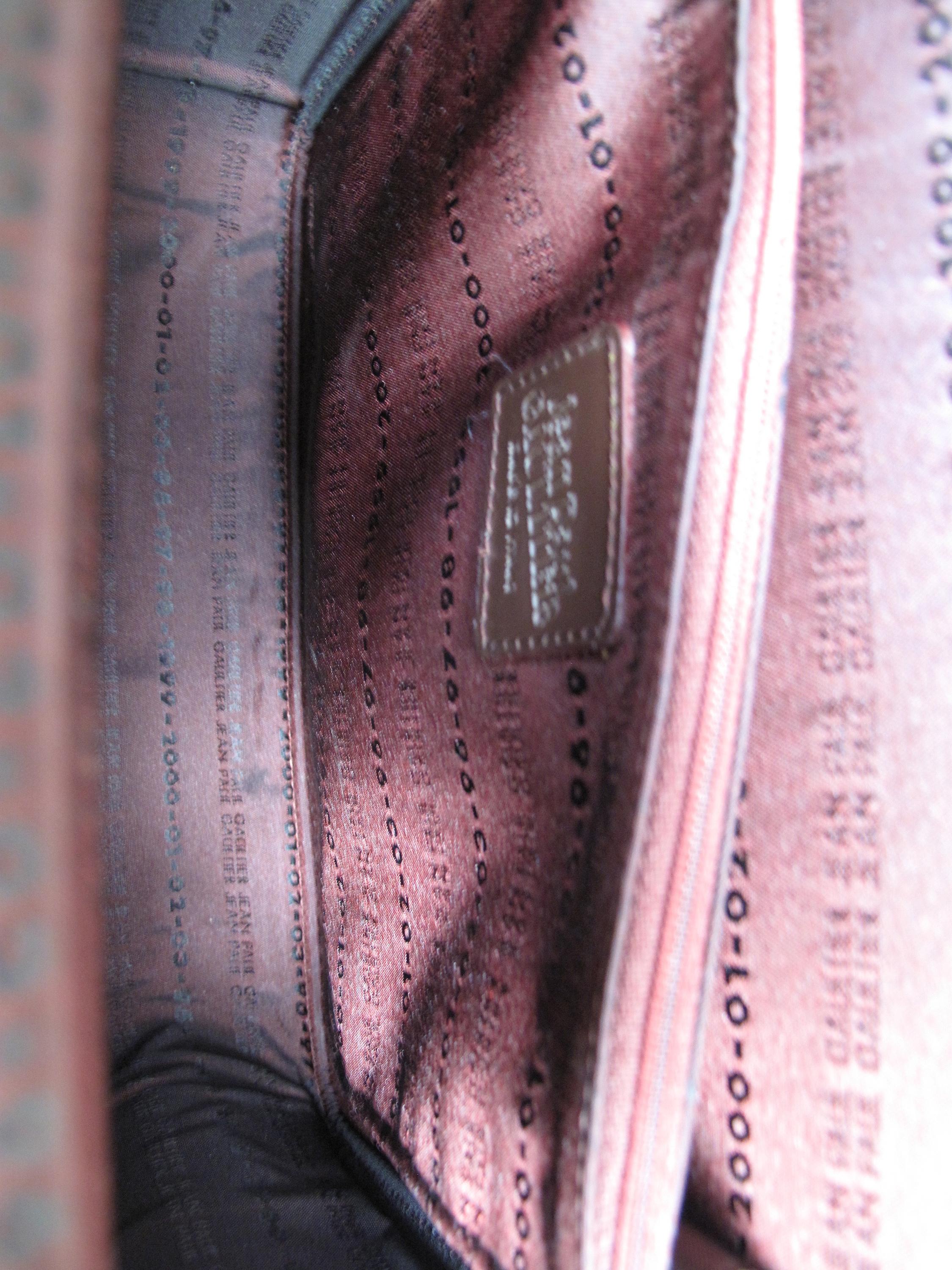 Jean Paul Gaultier - Sac à main de la collection Cyber des années 1990 Excellent état à Austin, TX