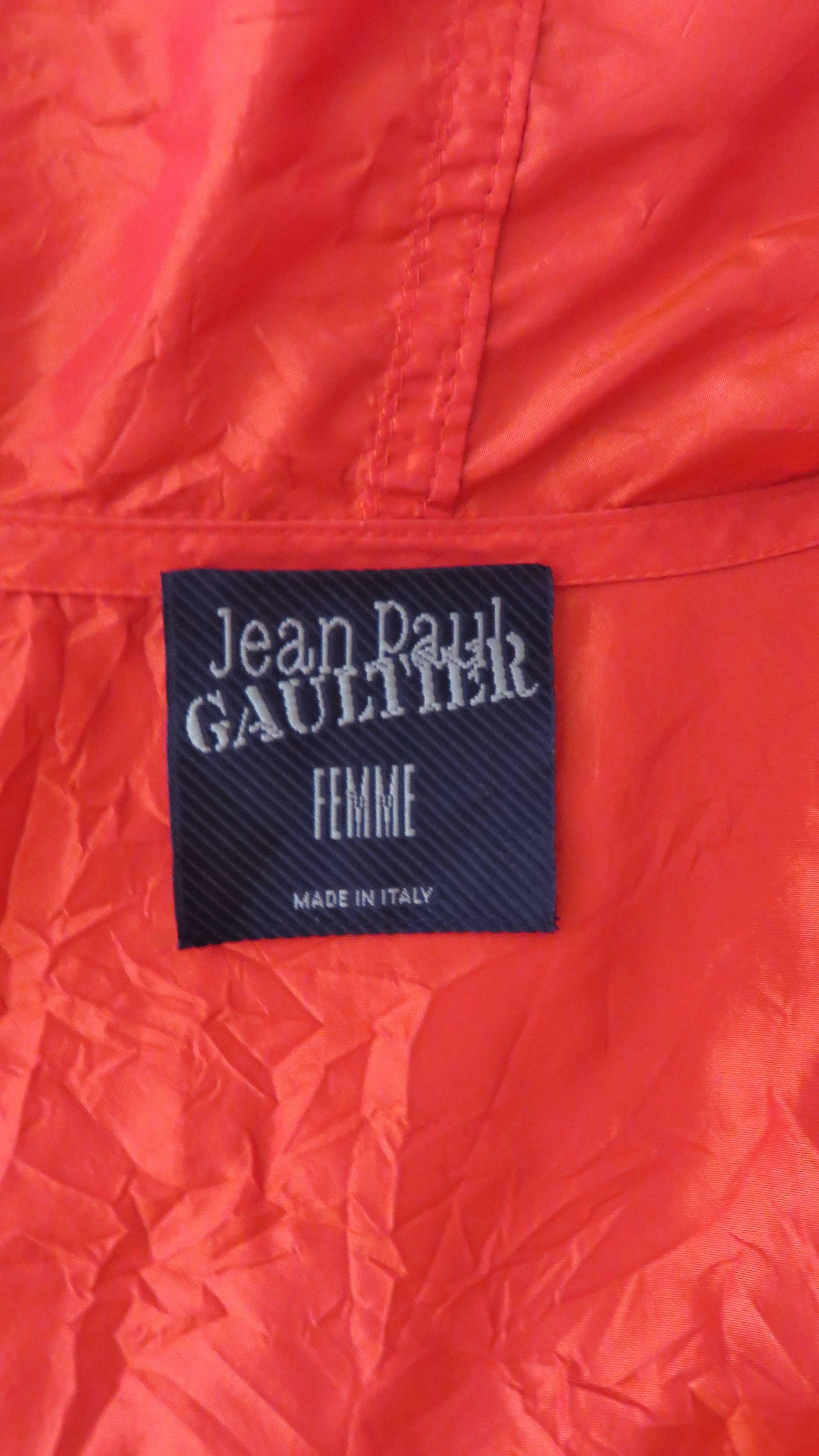  Jean Paul Gaultier Convertible Bomber Jacket to Dress 13