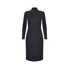 1990s Jean Paul Gaultier Jeans Stretch Denim Bodycon Dress