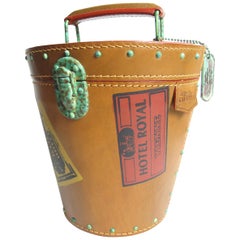 1990s Jean Paul Gaultier Leather Travel Handbag