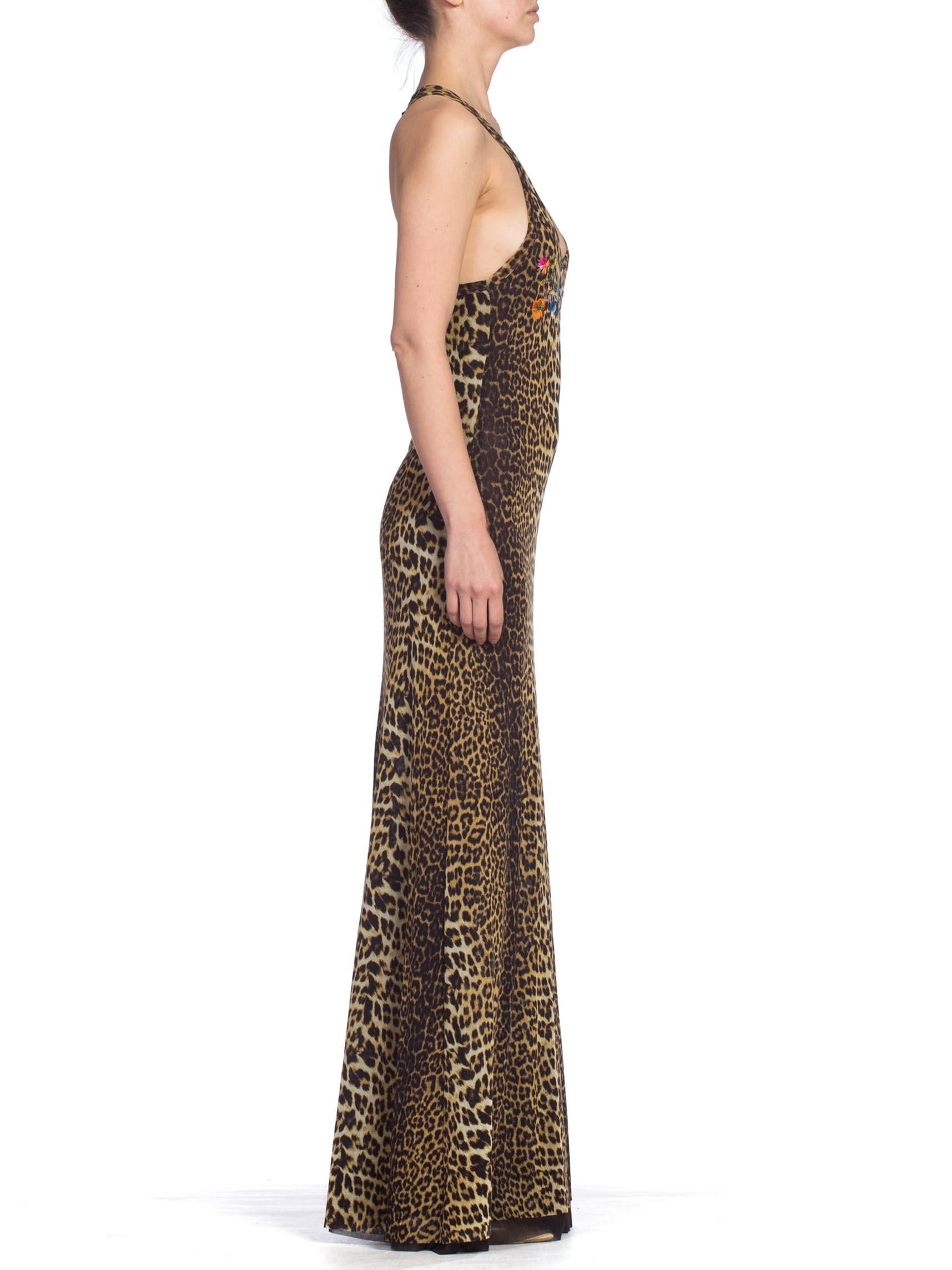 jean paul gaultier leopard dress