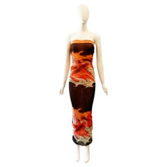 1990er Jean Paul Gaultier Mesh Tube Kleid