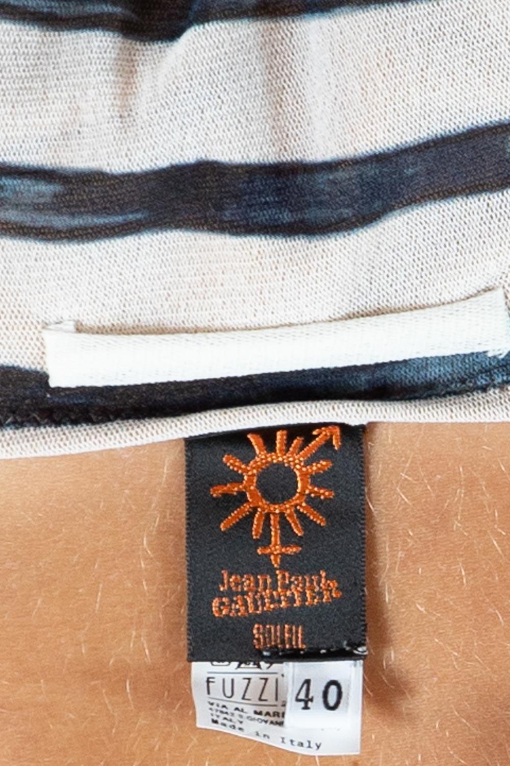 1990er Jean Paul Gaultier Mehrfarbiges Mesh-Netz für Damen oder Herren im Angebot