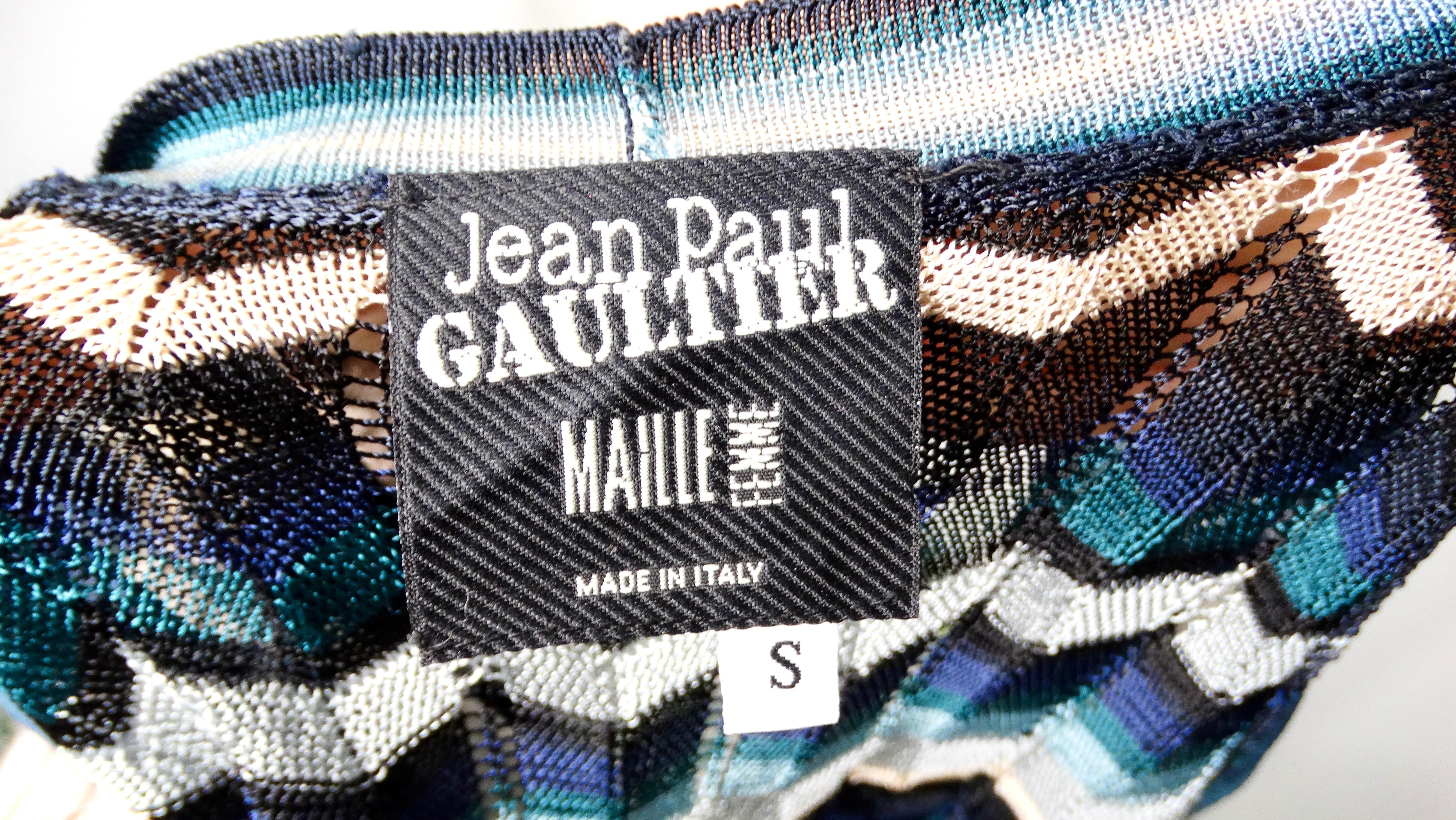 Cárdigan de punto Kimono envolvente Jean Paul Gaultier, años 90 en venta 5