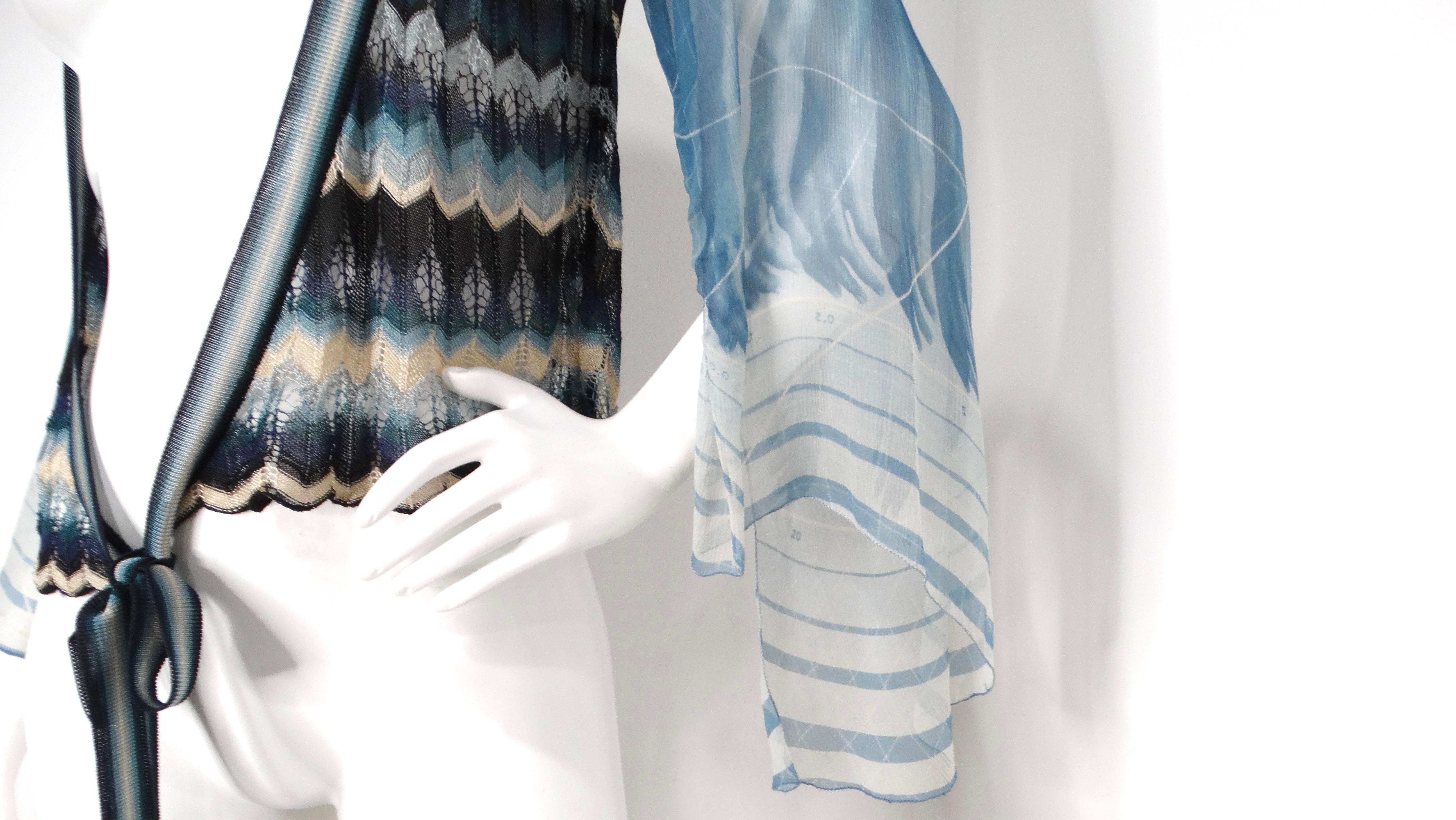 Cárdigan de punto Kimono envolvente Jean Paul Gaultier, años 90 en Bueno estado para la venta en Scottsdale, AZ