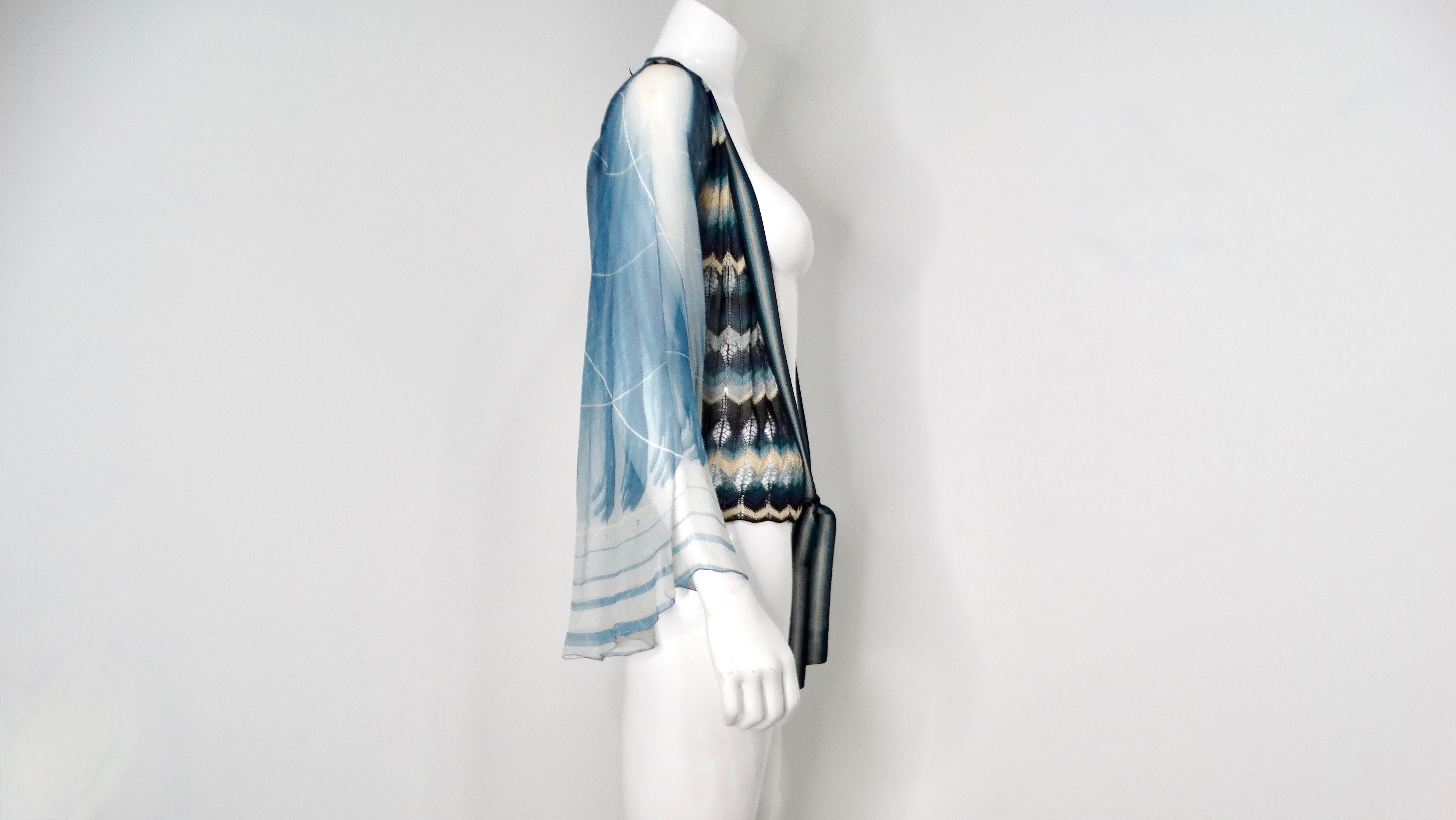 Cárdigan de punto Kimono envolvente Jean Paul Gaultier, años 90 en venta 4
