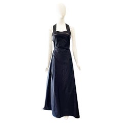 Vintage 1990s Jean Paul Gaultier Silk Evening Gown