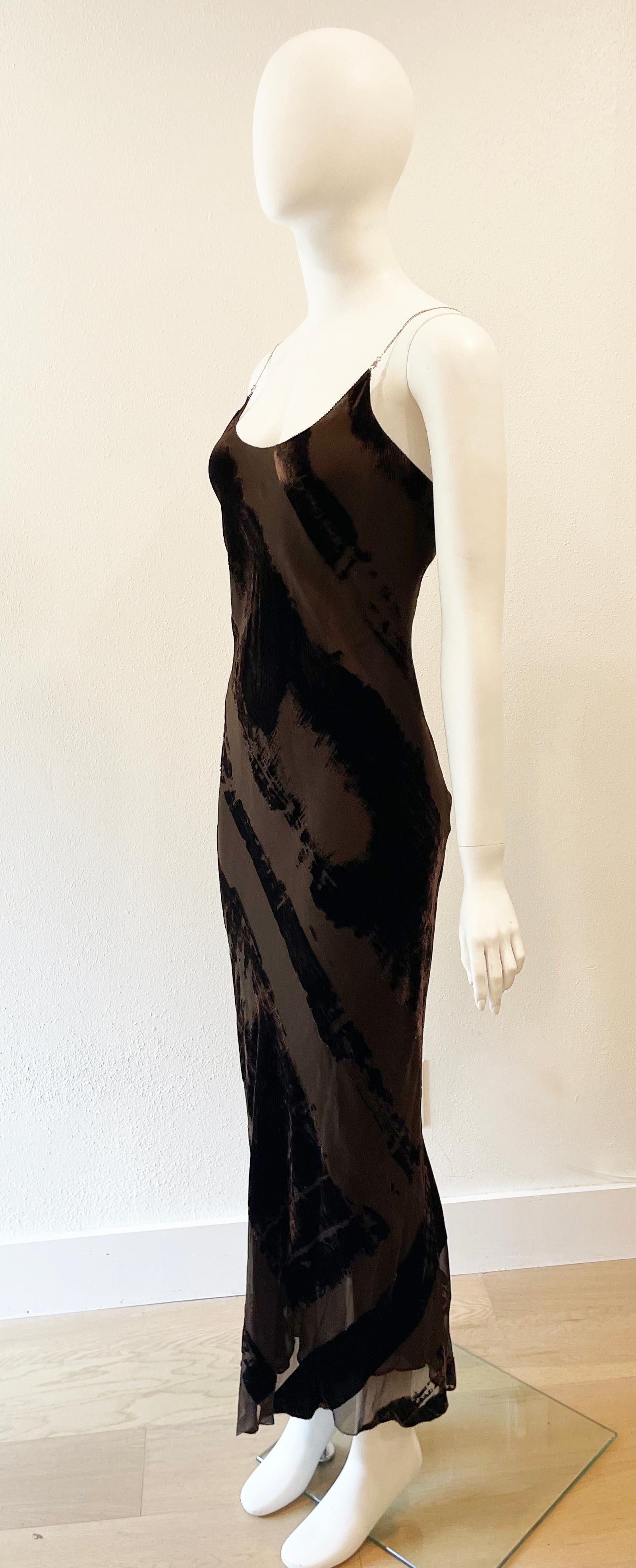 Black 1990s Jean Paul Gaultier Slip Dress