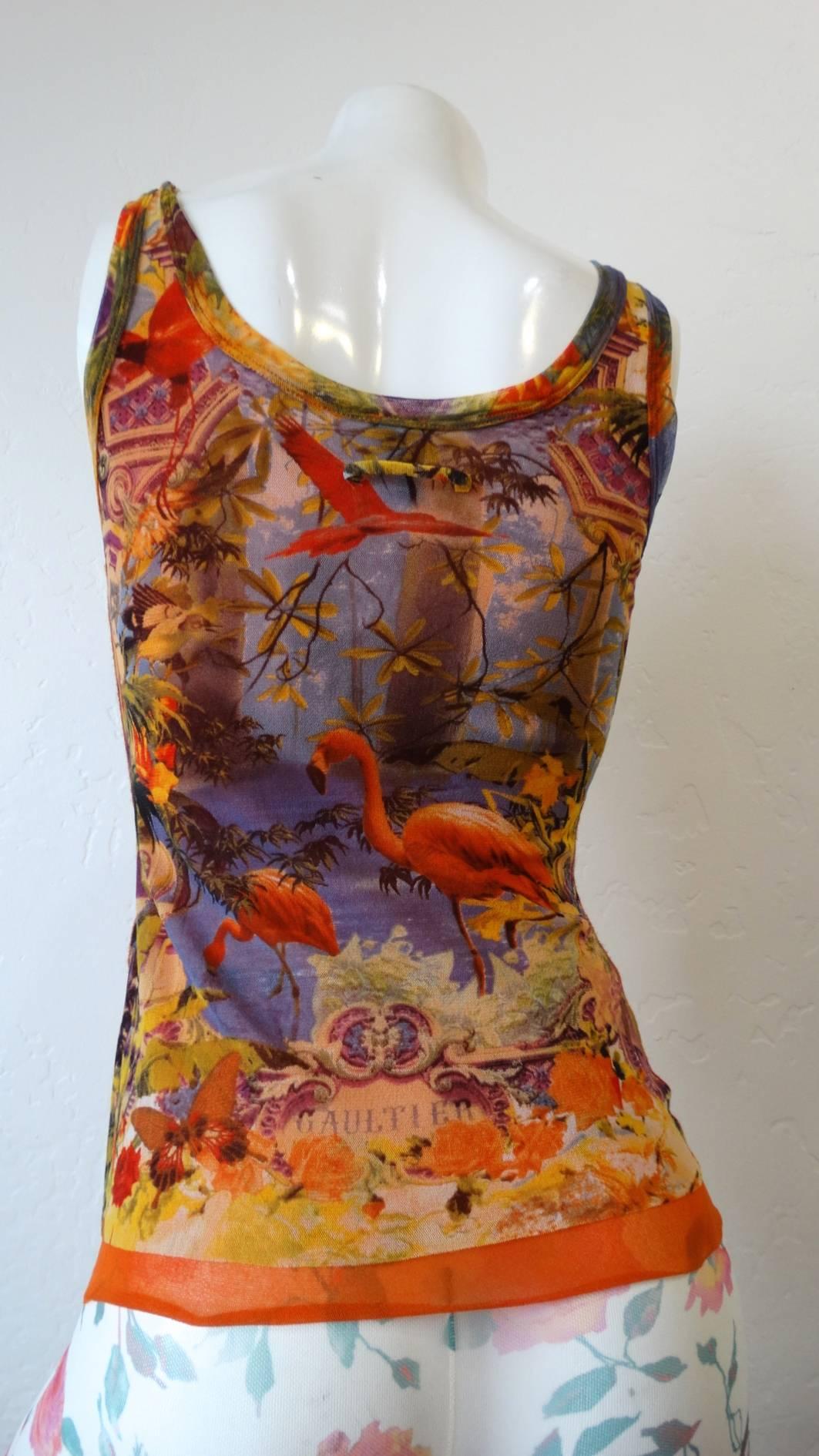 jean paul gaultier tank top