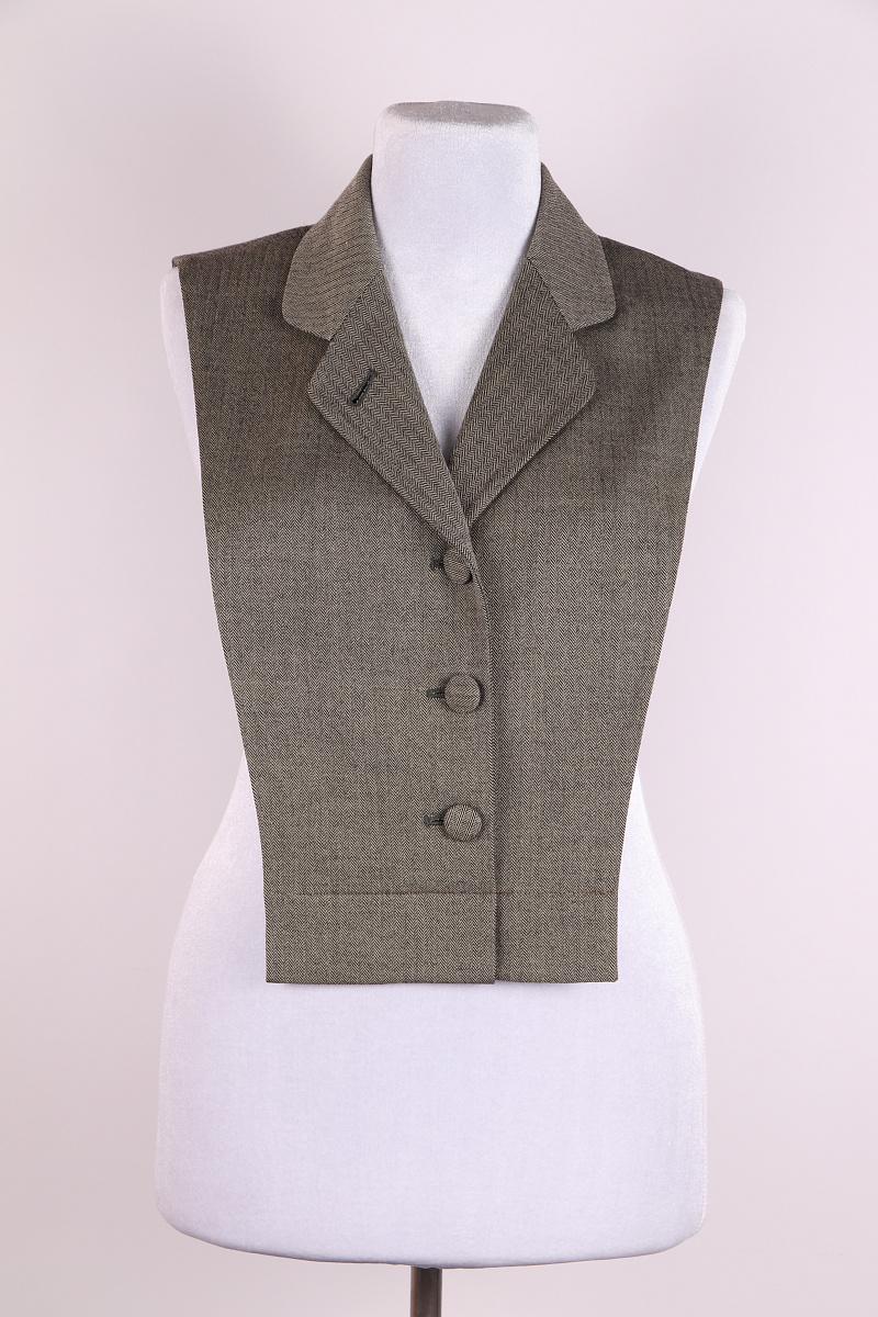 1990er Jean Paul Gaultier Weste Dickey im Zustand „Hervorragend“ im Angebot in Алматинский Почтамт, KZ