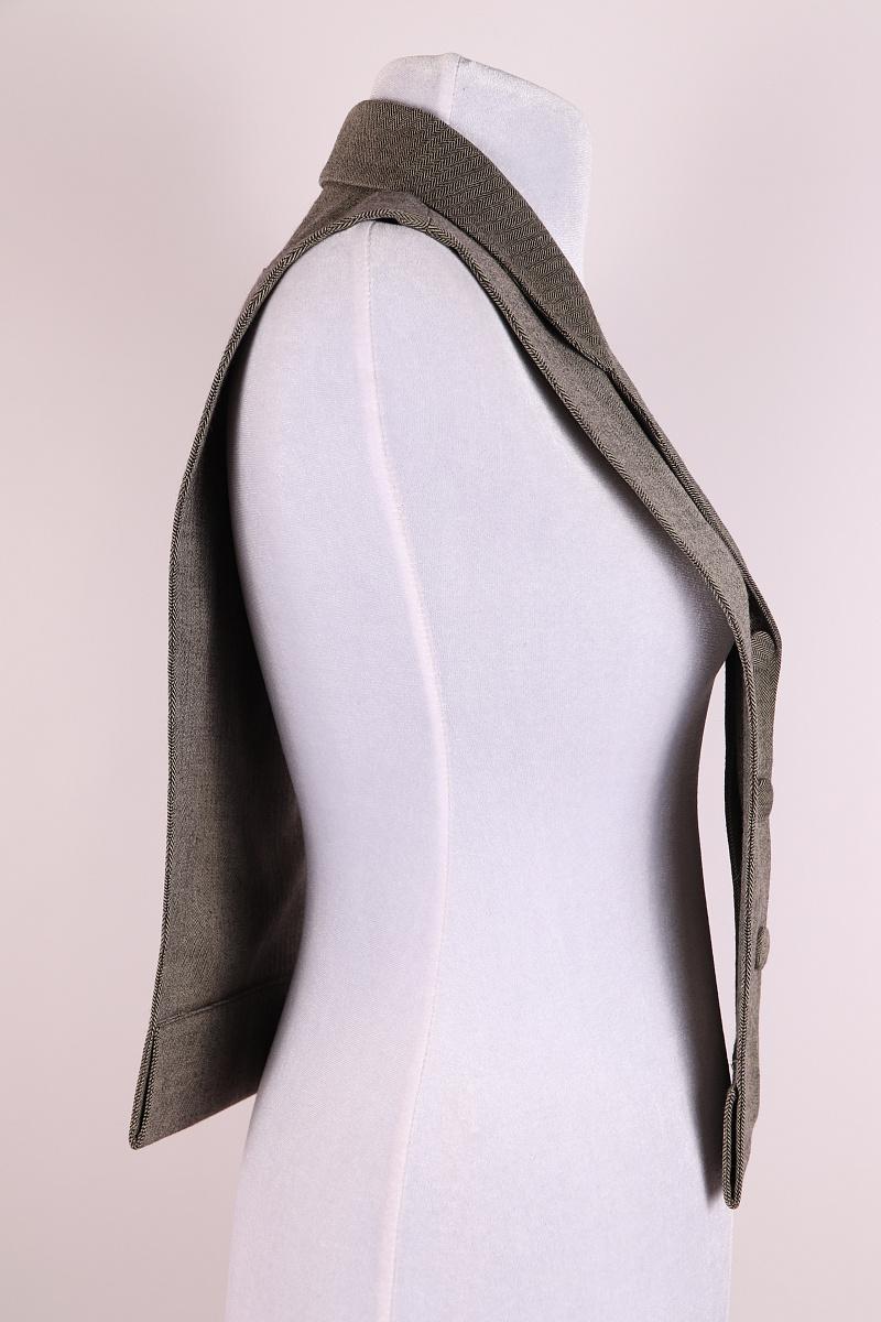 1990er Jean Paul Gaultier Weste Dickey im Angebot 4