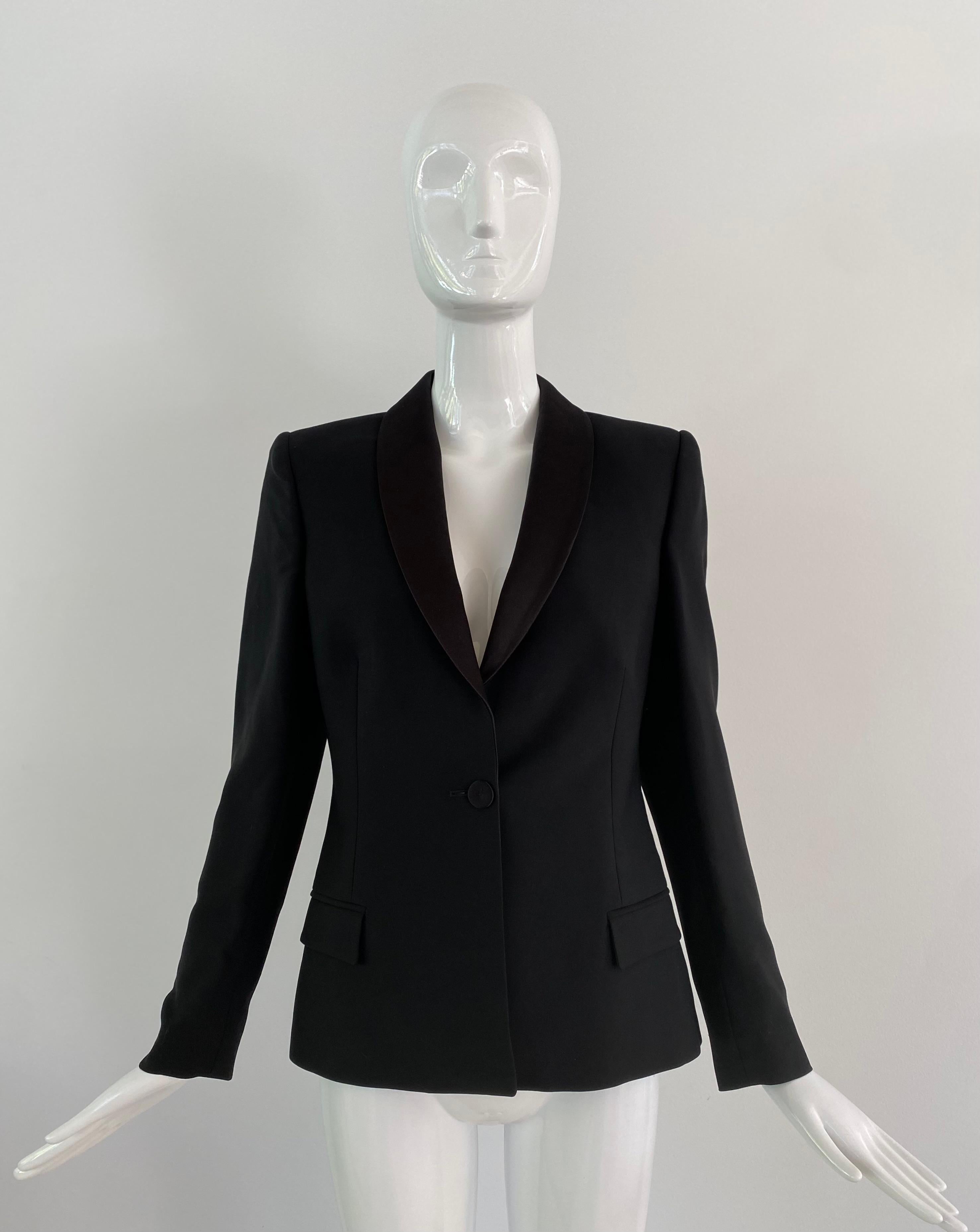 1990s Jean Paul Gaultier Web Tuxedo Suit In Good Condition In Miami, FL