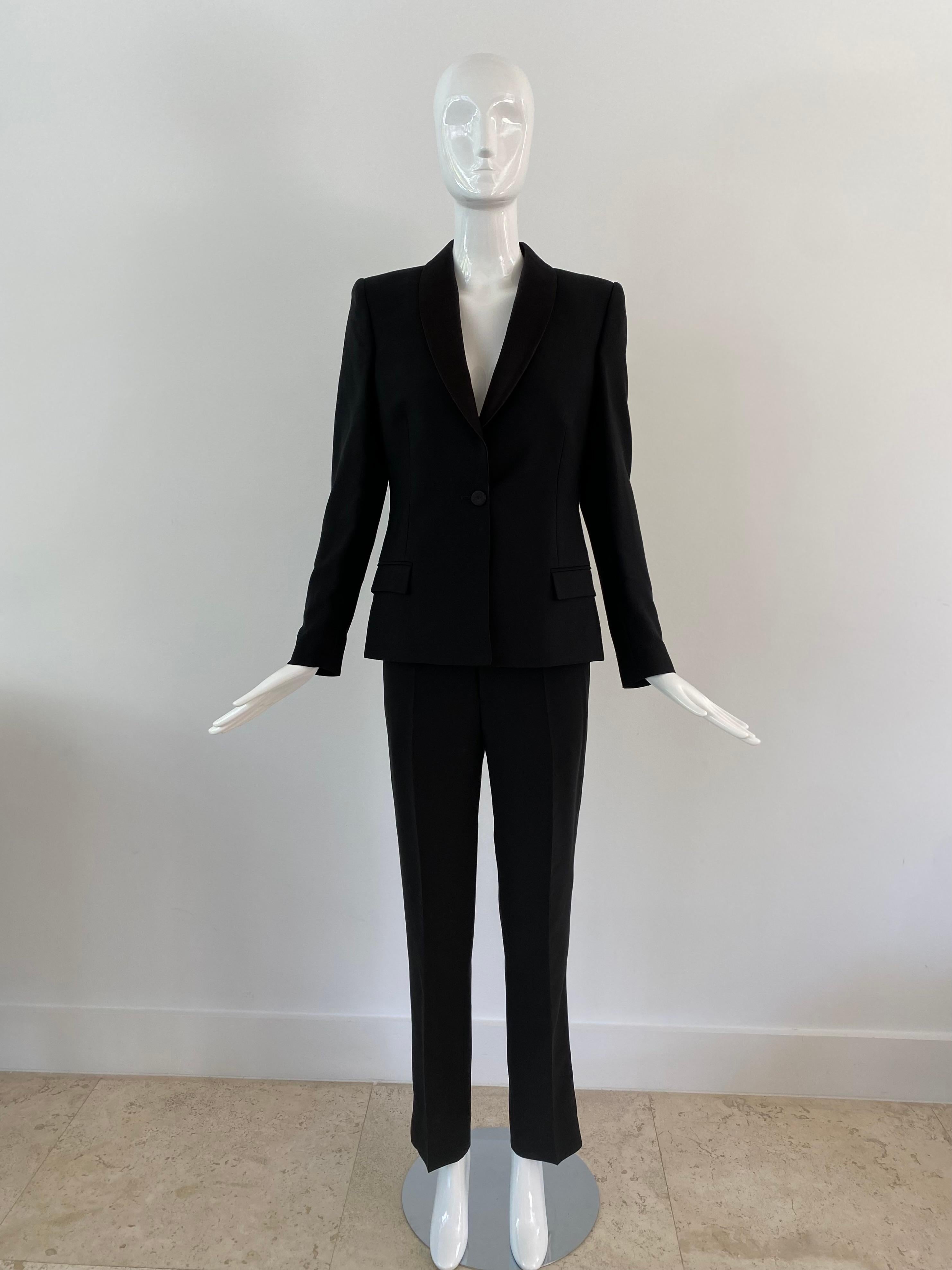 1990s Jean Paul Gaultier Web Tuxedo Suit 3