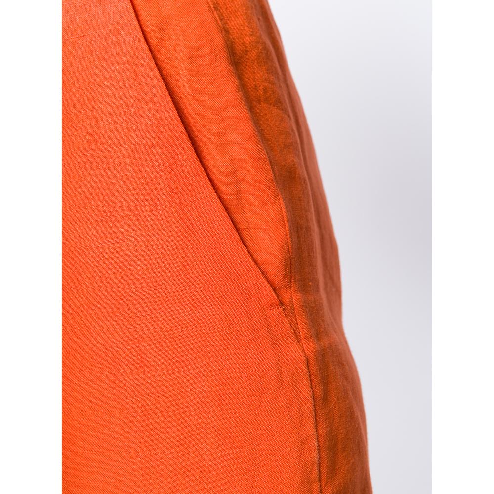 Women's 1990s Jil Sander Orange Linen Suit