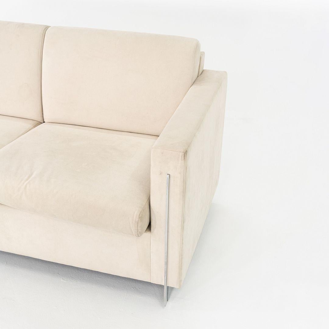1990s John Nelson for Tuohy Furniture Three Seat Tuxedo Sofa 83