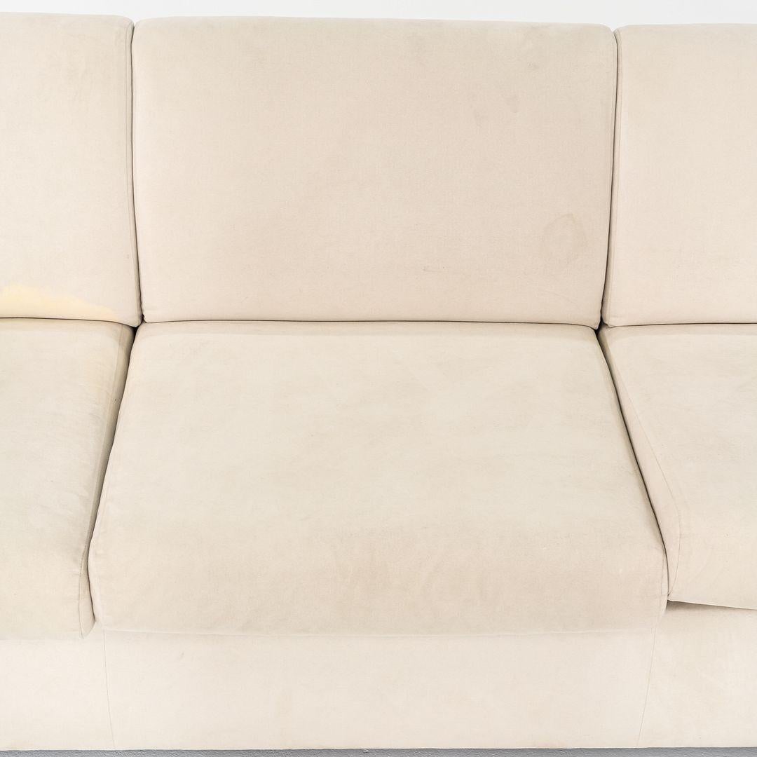 1990s John Nelson for Tuohy Furniture Three Seat Tuxedo Sofa 83