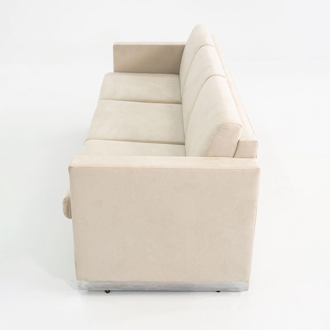 1990s John Nelson for Tuohy Furniture Three Seat Tuxedo Sofa 83