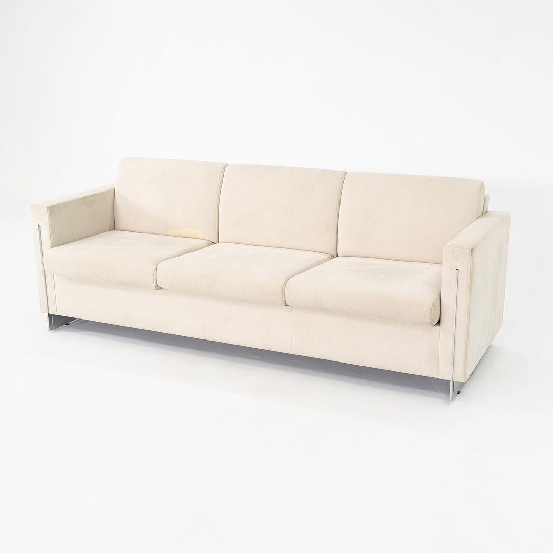 Modern 1990s John Nelson for Tuohy Furniture Three Seat Tuxedo Sofa 83