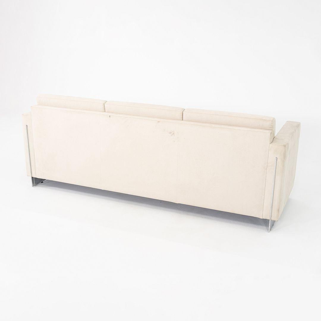 1990s John Nelson for Tuohy Furniture Three Seat Tuxedo Sofa 83