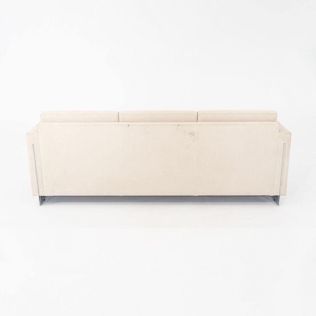 Late 20th Century 1990s John Nelson for Tuohy Furniture Three Seat Tuxedo Sofa 83