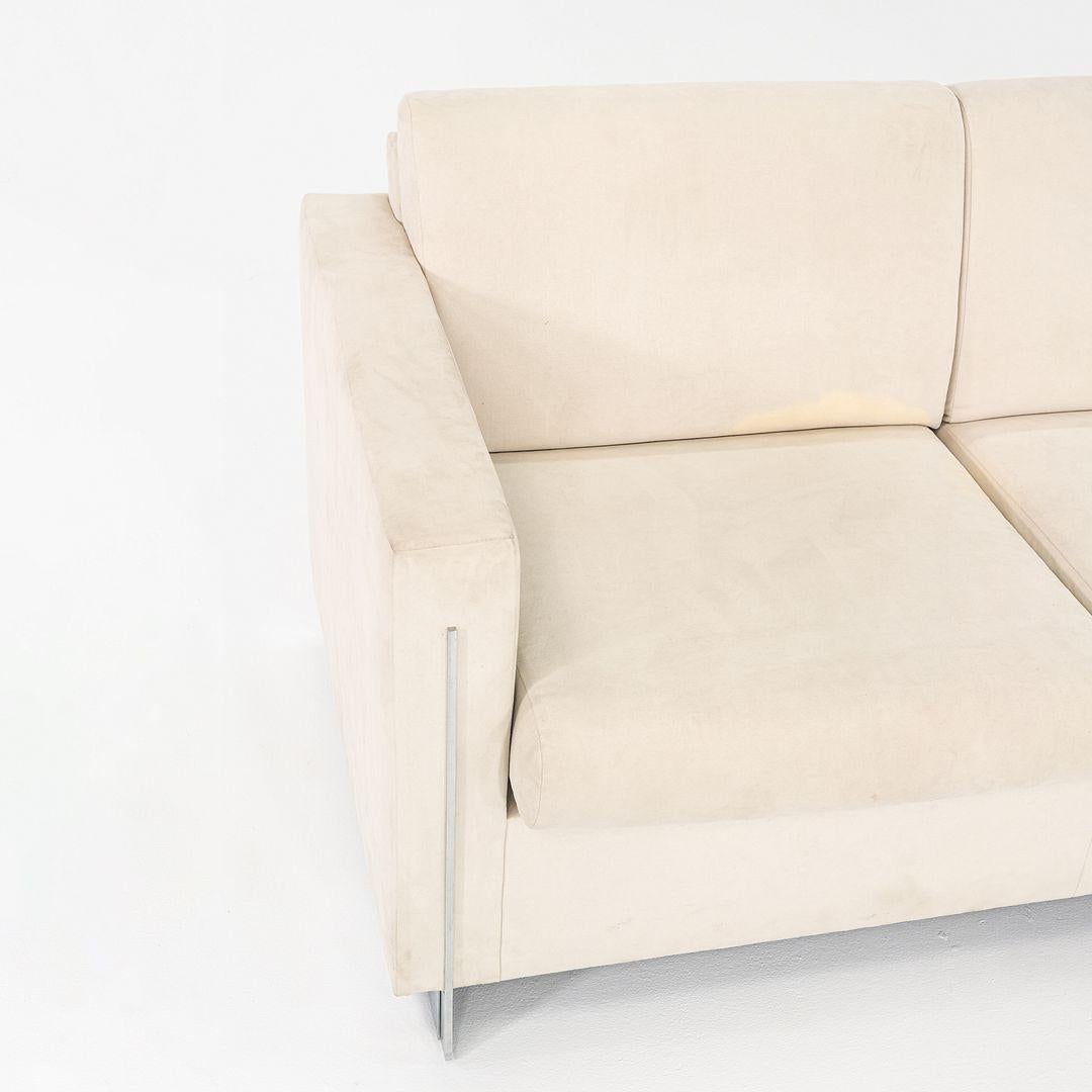 1990s John Nelson for Tuohy Furniture Three Seat Tuxedo Sofa 83