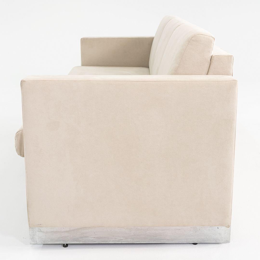 1990s John Nelson for Tuohy Furniture Three Seat Tuxedo Sofa 83