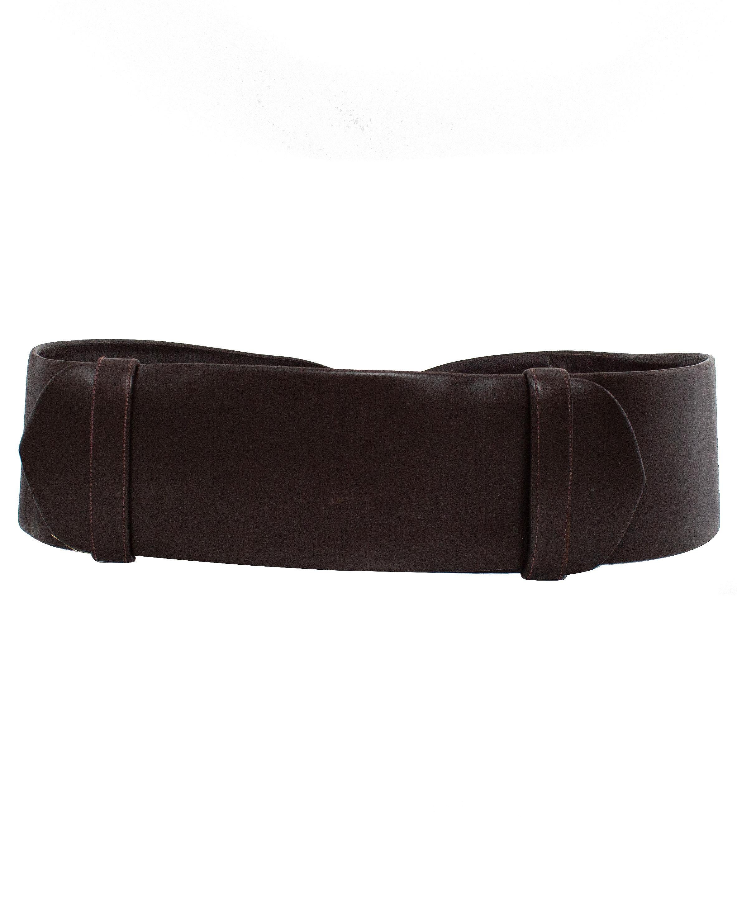 Black 1990s Judith Leiber Bird Head Belt For Sale
