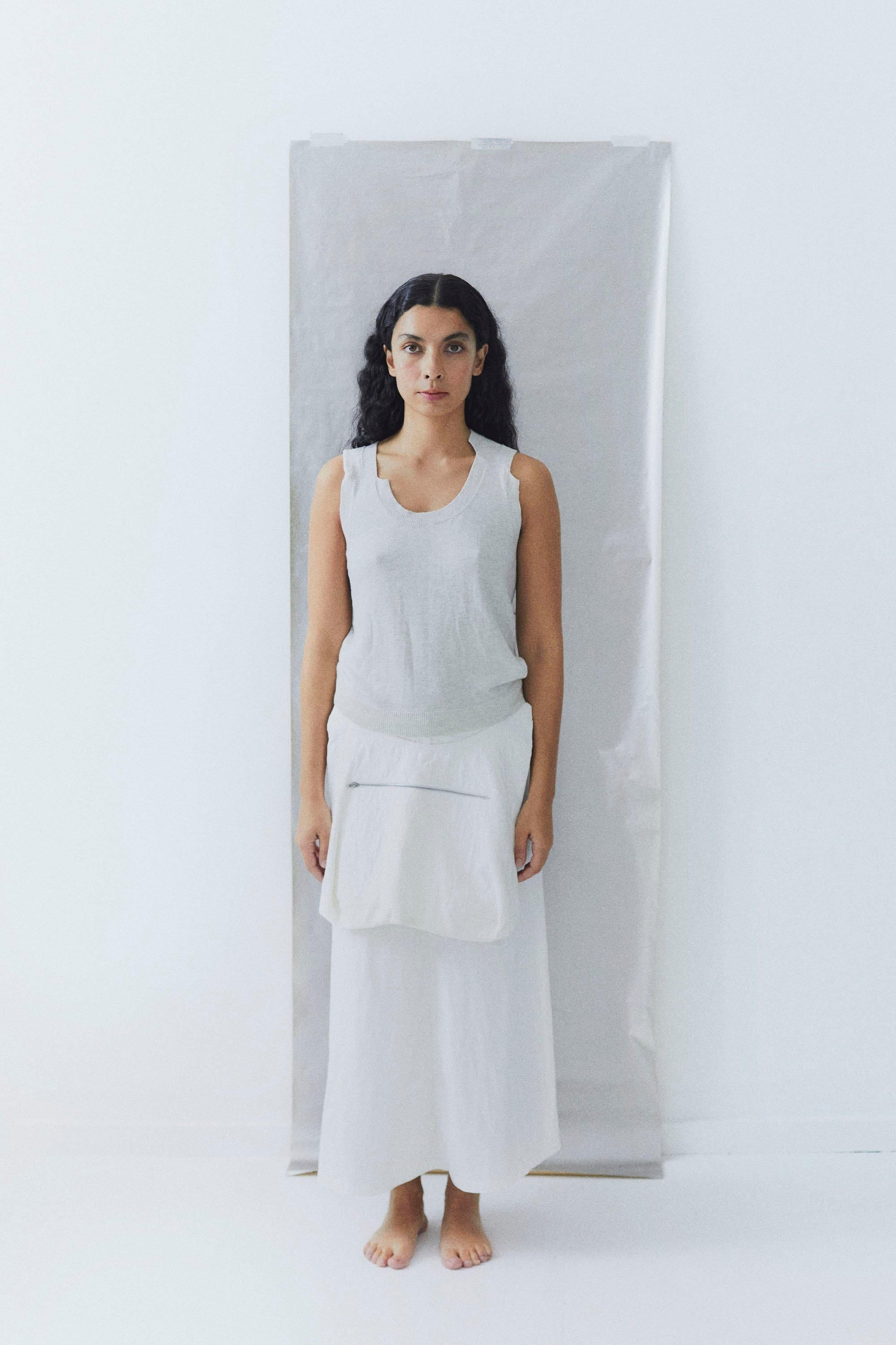 Gray 1990s Junya Watanabe ‘Quilted’ Utility Skirt - Comme des Garcons For Sale