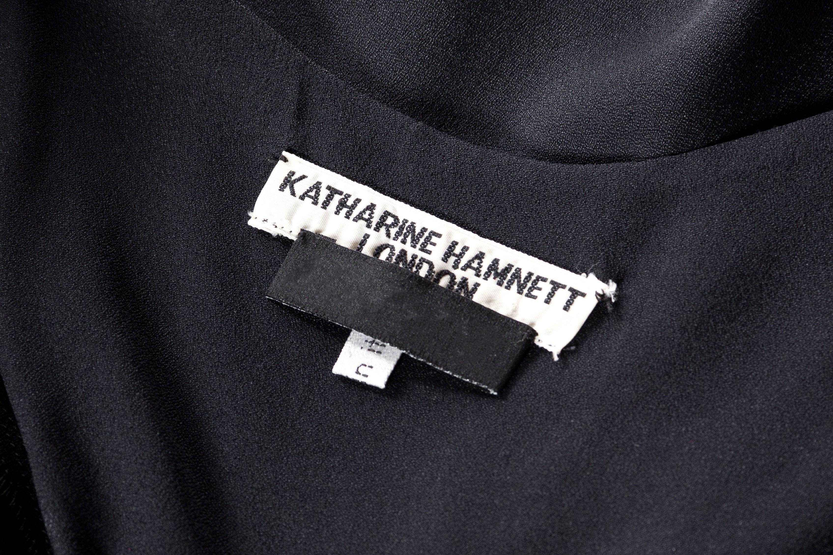1990s Katharine Hamnett 1930s Style Bias Cut Backless Halter Gown 6