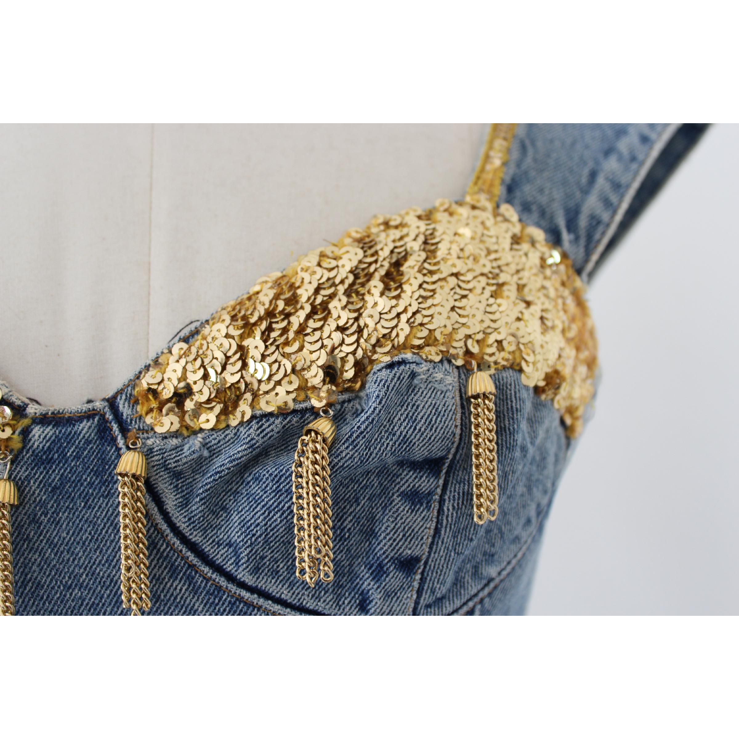 hamnett gold jeans