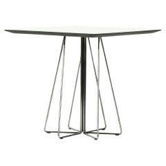 Retro 1990s Knoll Paperclip Dining Table by Lella and Massimo Vignelli w/ Laminate Top