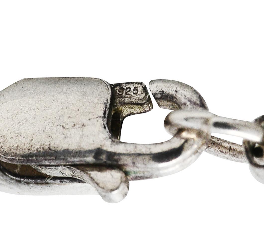 1990's Lagos Sterling Silver Rare Wonders Celestial Whistle Pendant Necklace 4