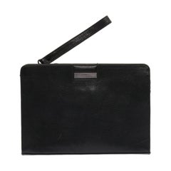1990s Lancel Black Leather Purse