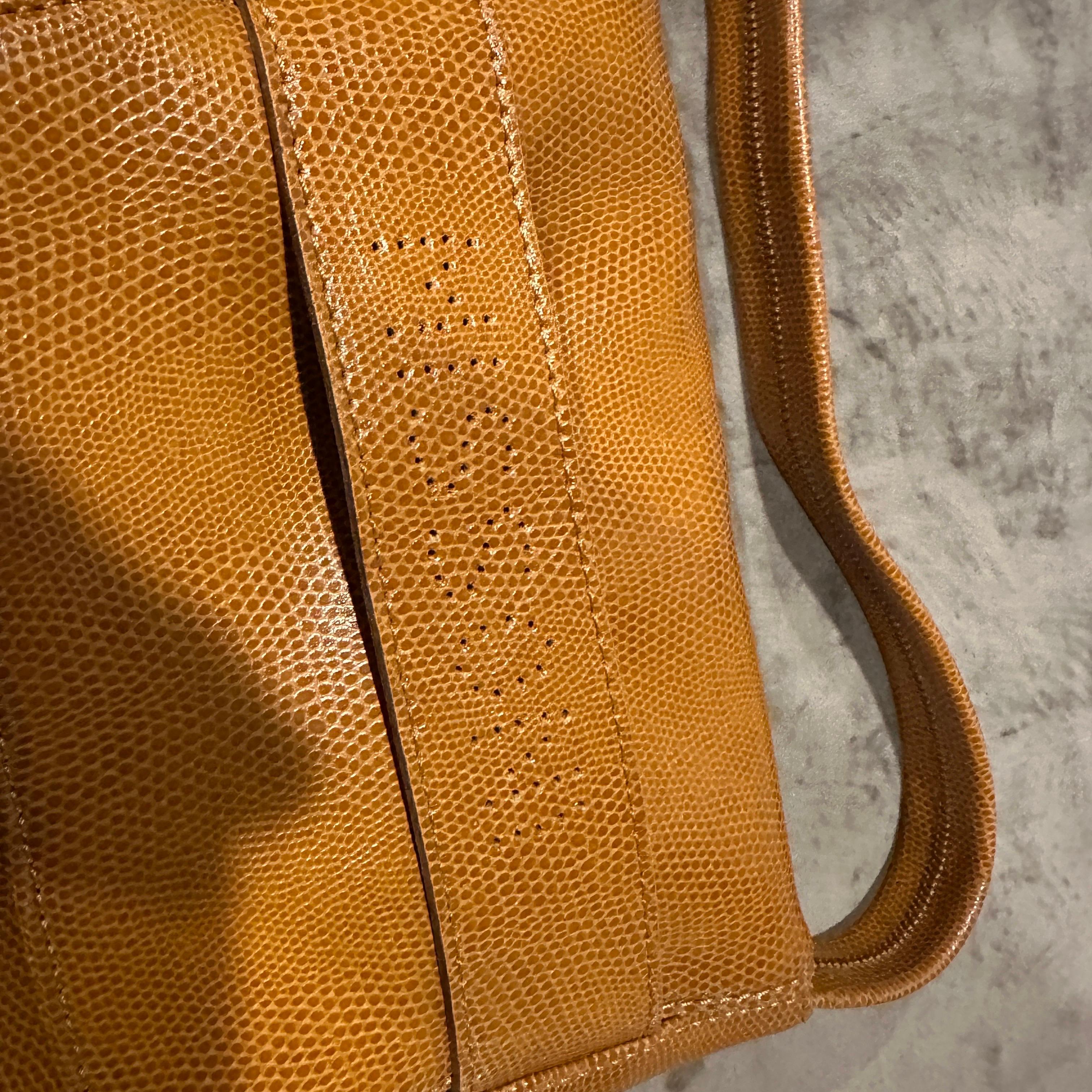 1990 - Porte-monnaie en cuir marron clair de Missoni en vente 6