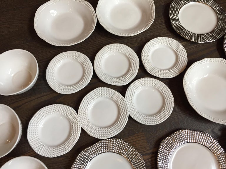 Michael Wainwright Dinnerware Set of 30 Pieces 1990s Limited Edition