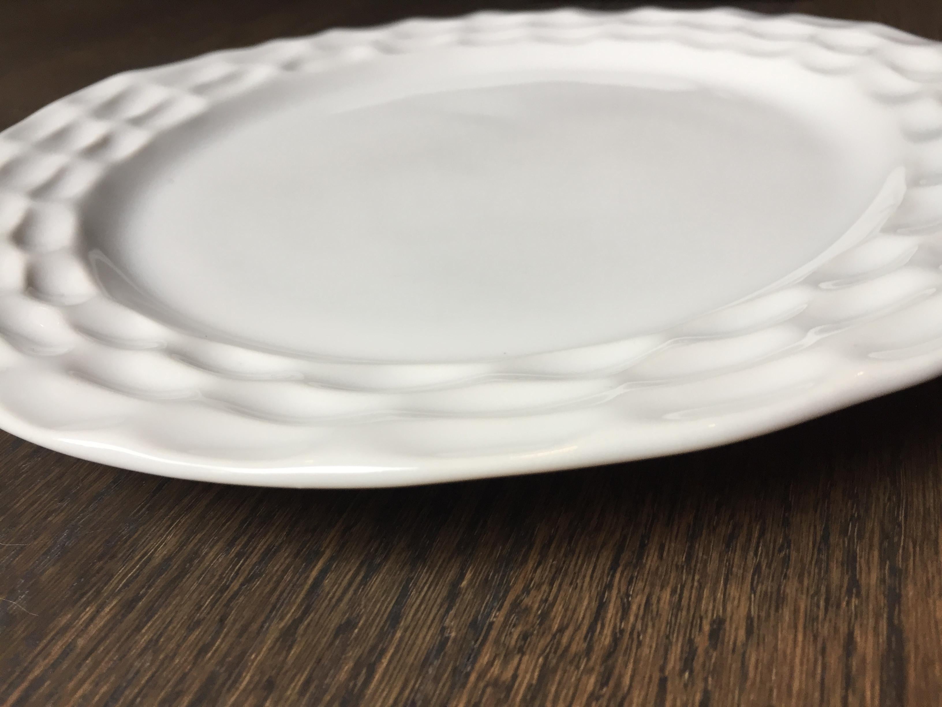 Platinum Michael Wainwright Dinnerware Set of 30 Pieces 1990s Limited Edition For Sale