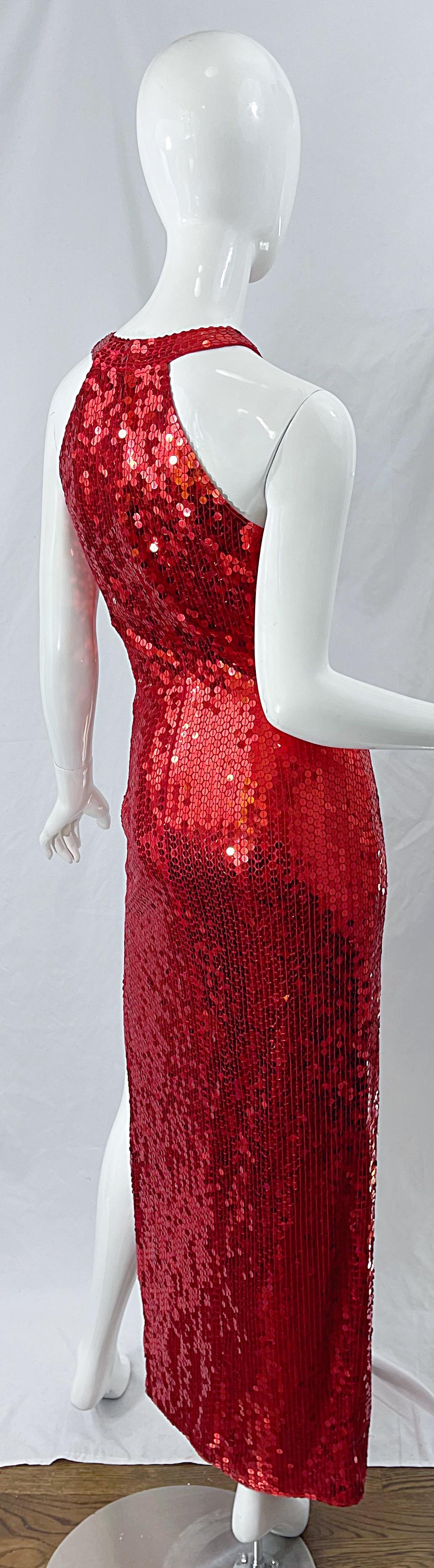 90s sequin dress top