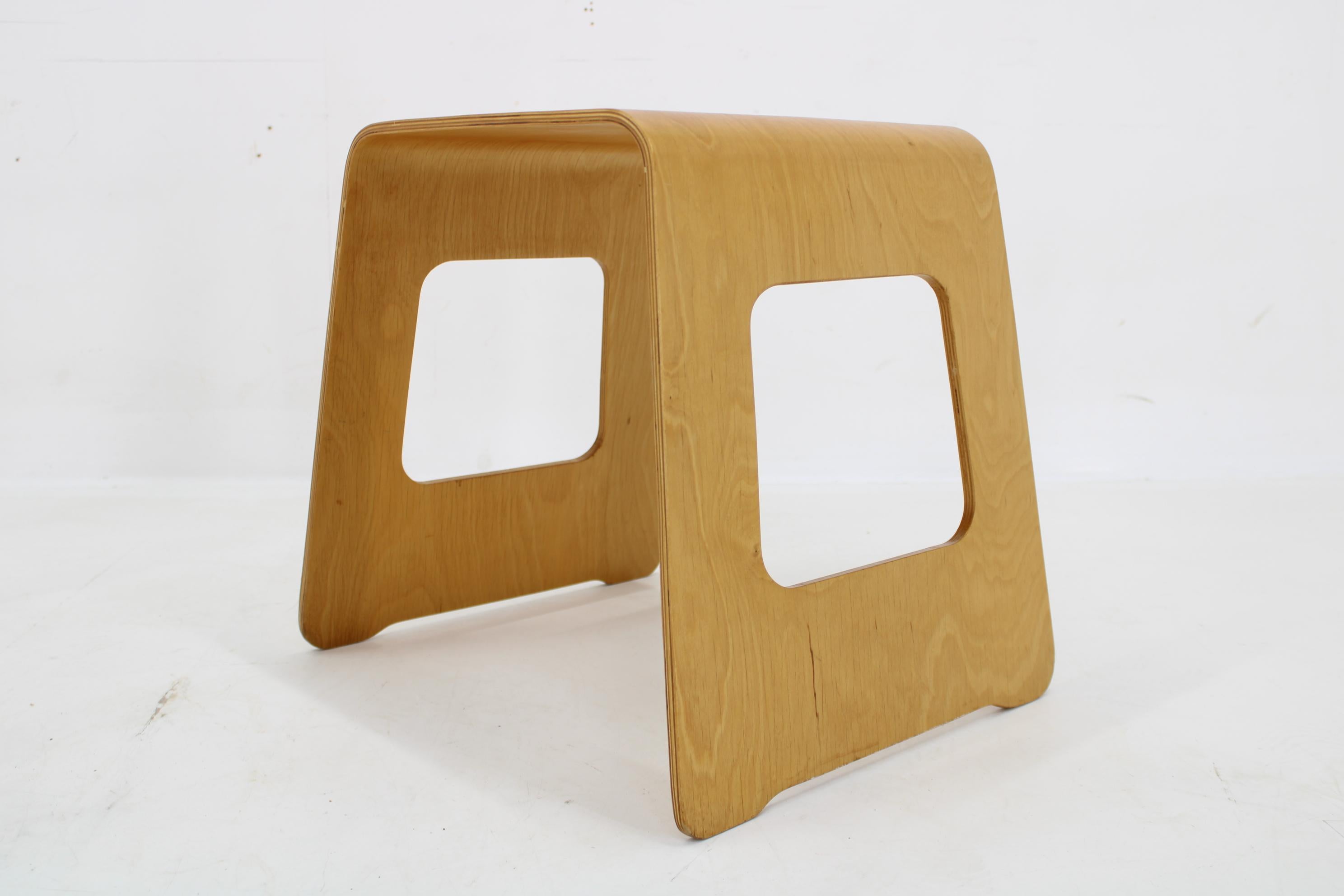 Beech 1990s Lisa Norinder Pair of Wooden Stools for Ikea, Sweden For Sale