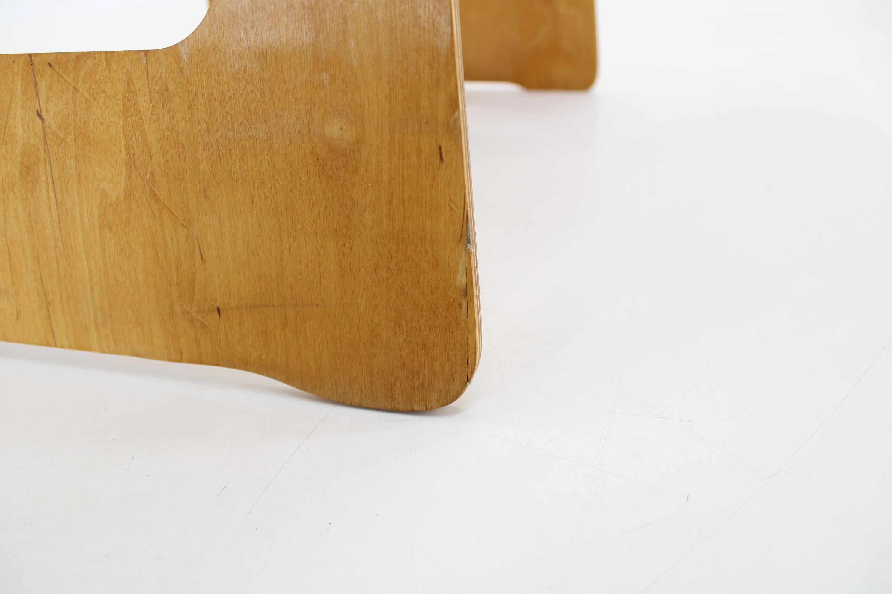 1990s Lisa Norinder Pair of Wooden Stools for Ikea, Sweden For Sale 8