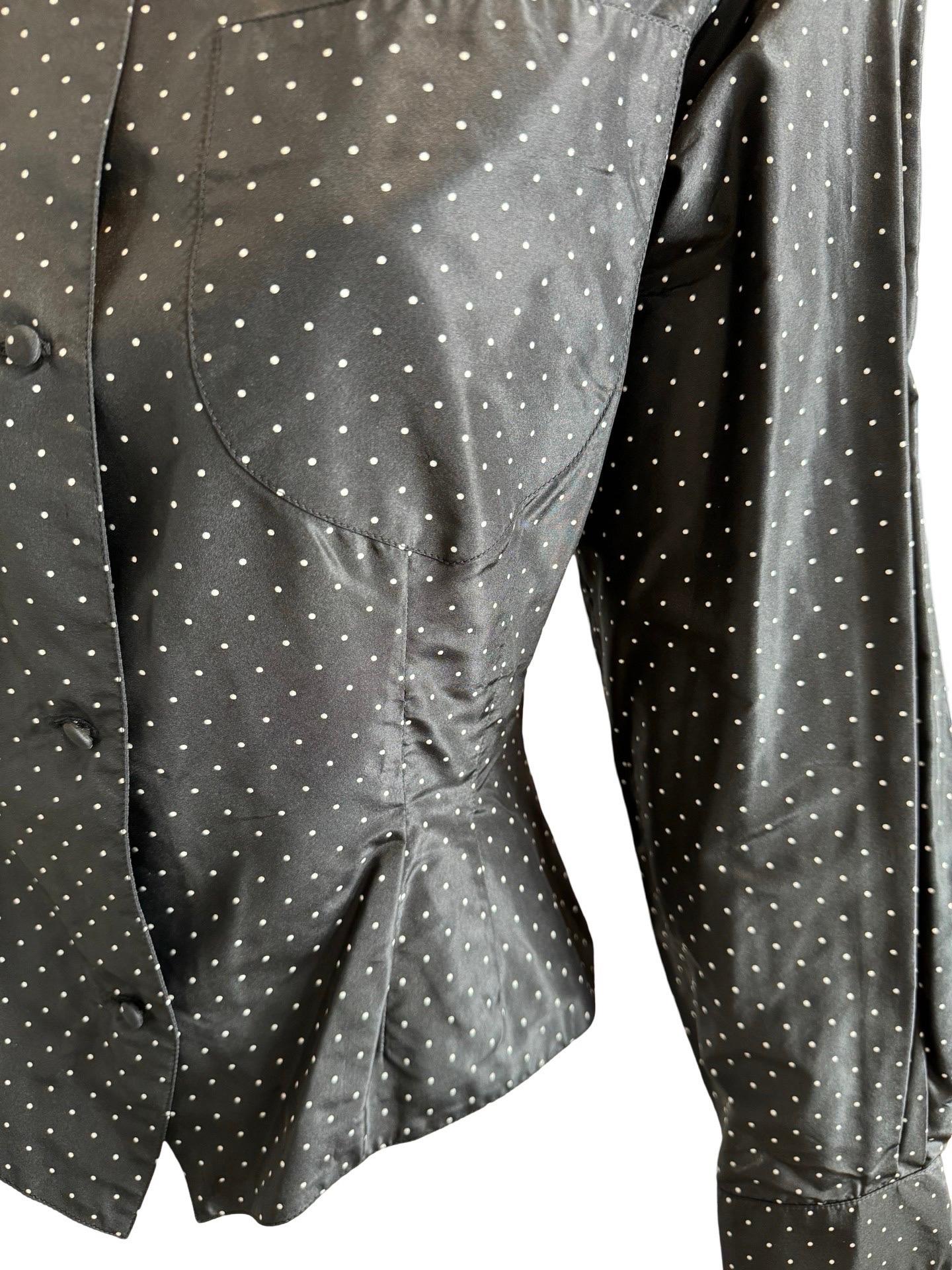 1990s Lolita Lempicka Taffeta Top In Excellent Condition For Sale In Miami, FL