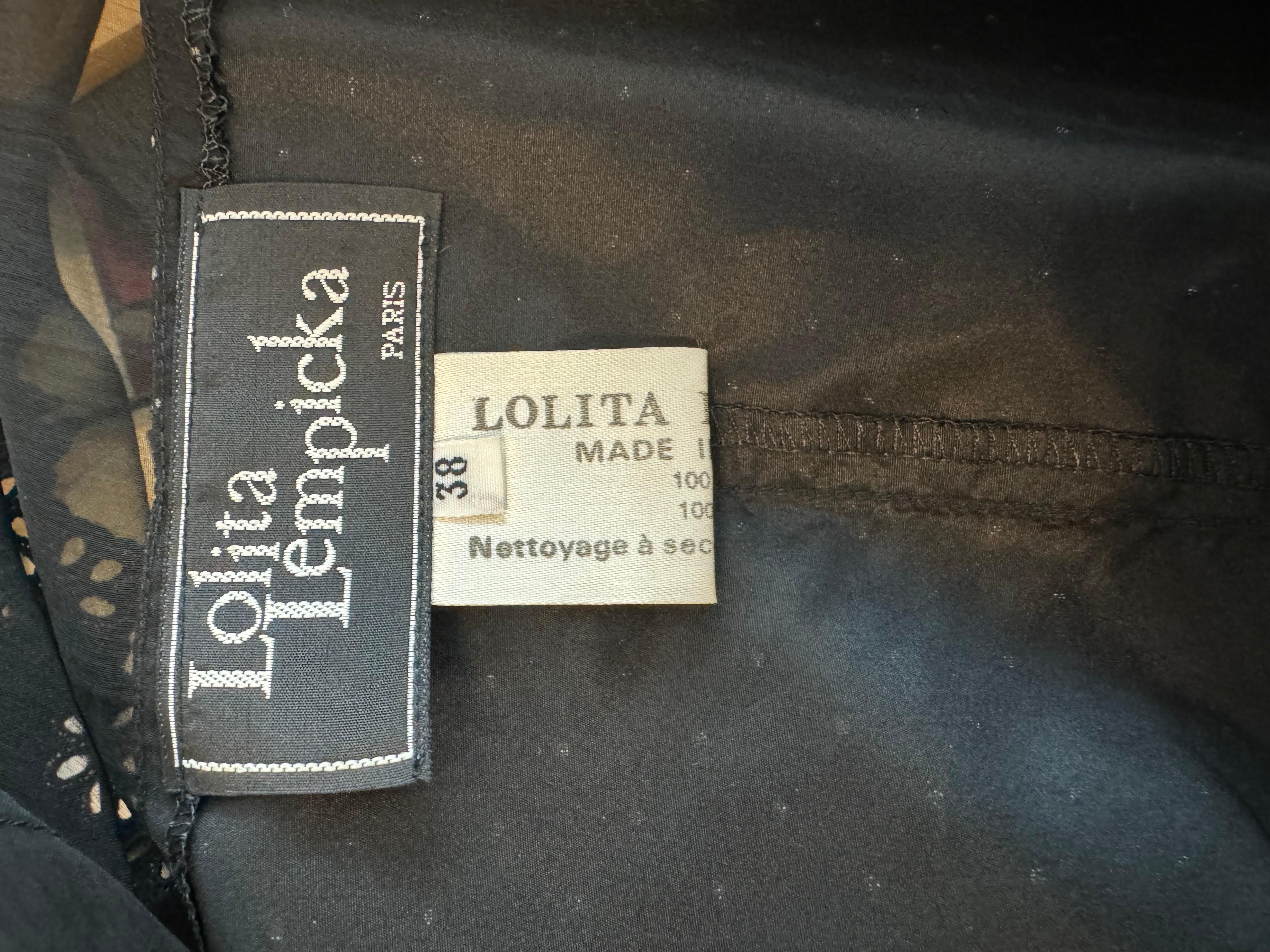 Women's 1990s Lolita Lempicka Taffeta Top For Sale