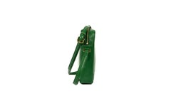 1990s Louis Vuitton Green Epi Leather Danube Cross-Body Bag