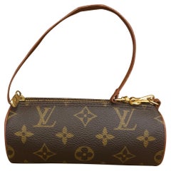 Vintage 1990s LOUIS VUITTON Monogram Mini Papillon Pouch Handbag