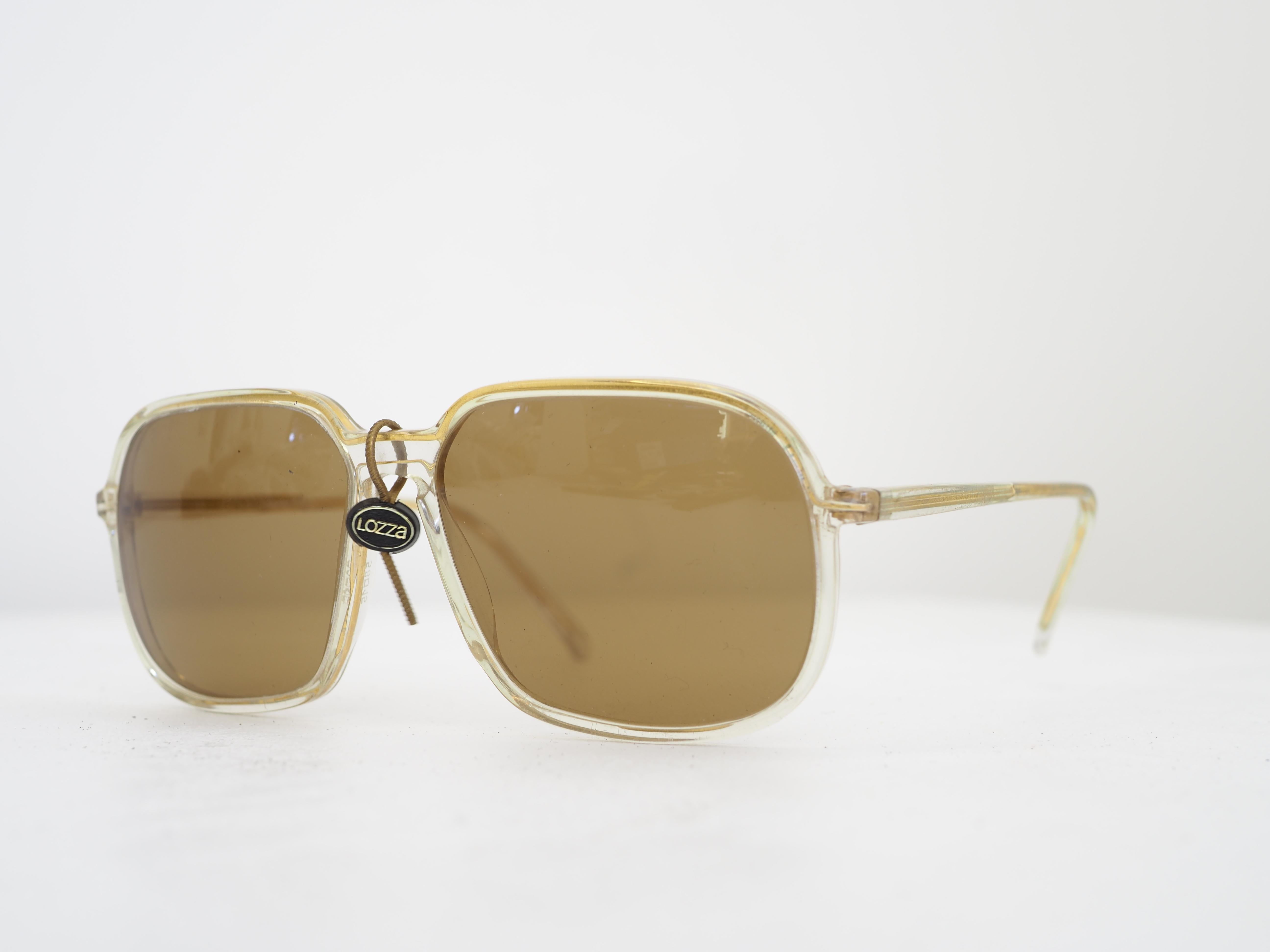 1990s Lozza vintage sunglasses In New Condition For Sale In Capri, IT