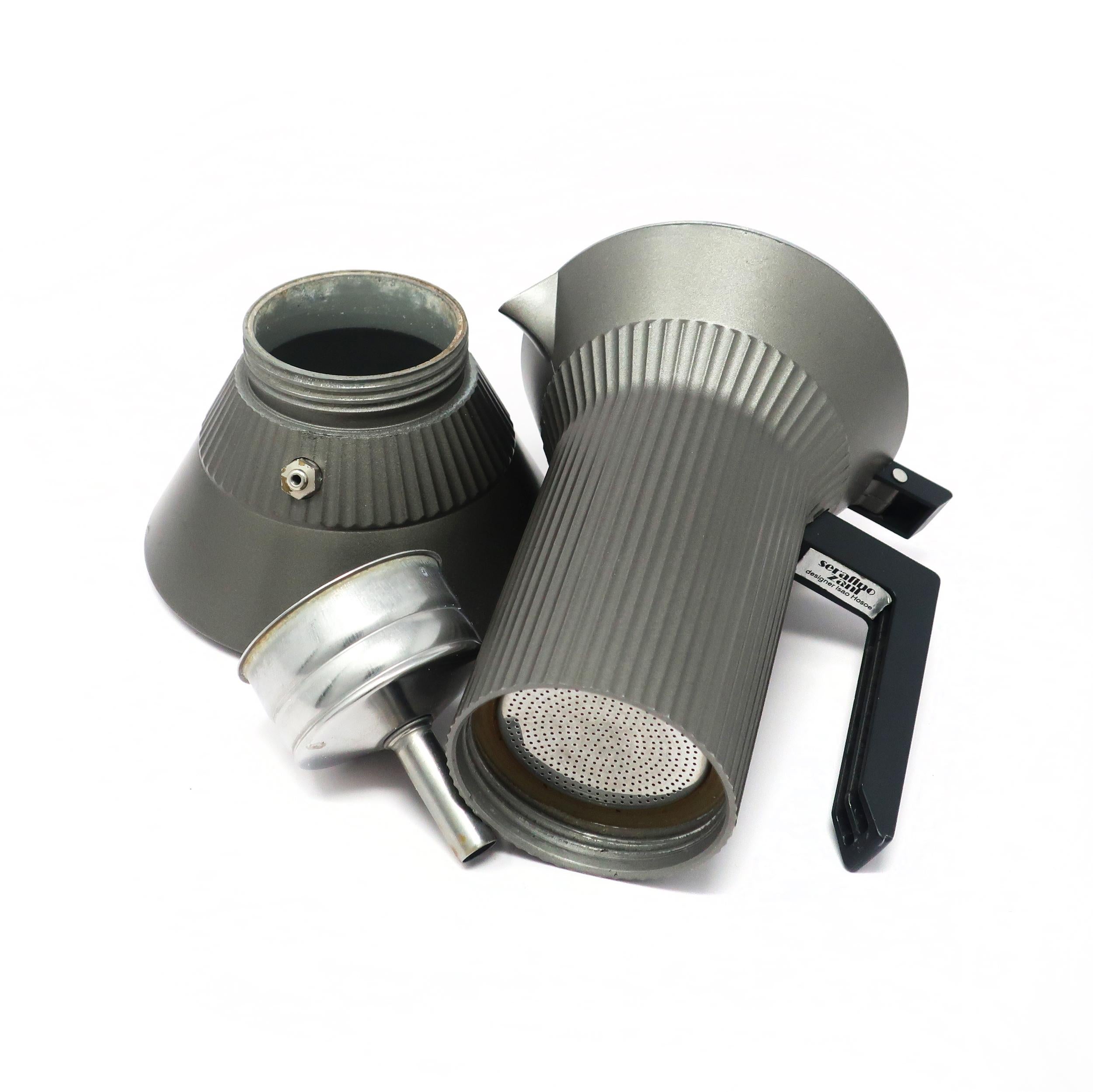 1990s Mach Espresso Maker by Isao Hosoe for Serafino Zani In Good Condition In Brooklyn, NY