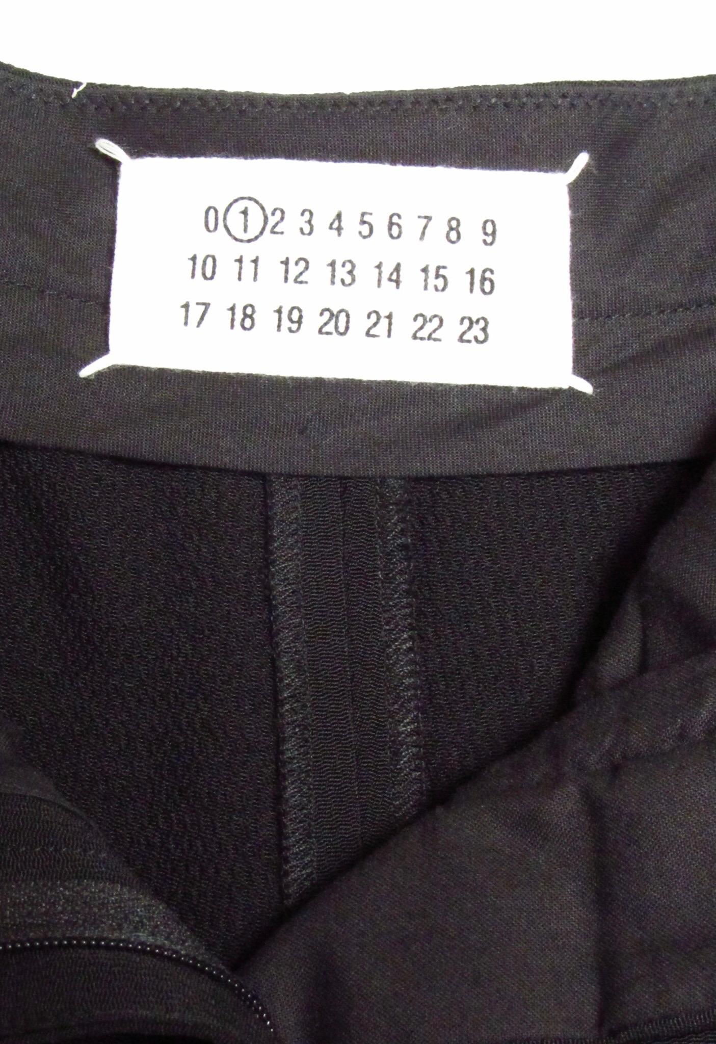 1990er Maison Martin Margiela Hose mit Schlitzbein Damen im Angebot