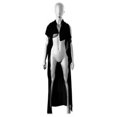 1990s Maison Martin Margiela Velvet Cape Coat