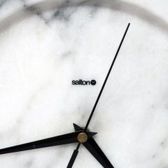 1990s Marble Wall Clock by Salton
