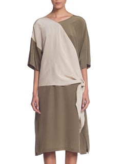 1990S MARCEL MARONGIO Black Wool Jersey Asymetrical Skirt