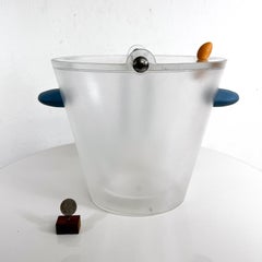 Seau à glace Michael Graves des années 1990 avec pinces